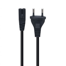 Сетевой шнур C7/F 2pin 1.5m Черный