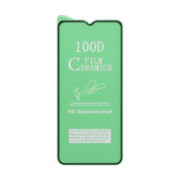 Защитное стекло Film Ceramic for Realme C11 без упаковки Черный