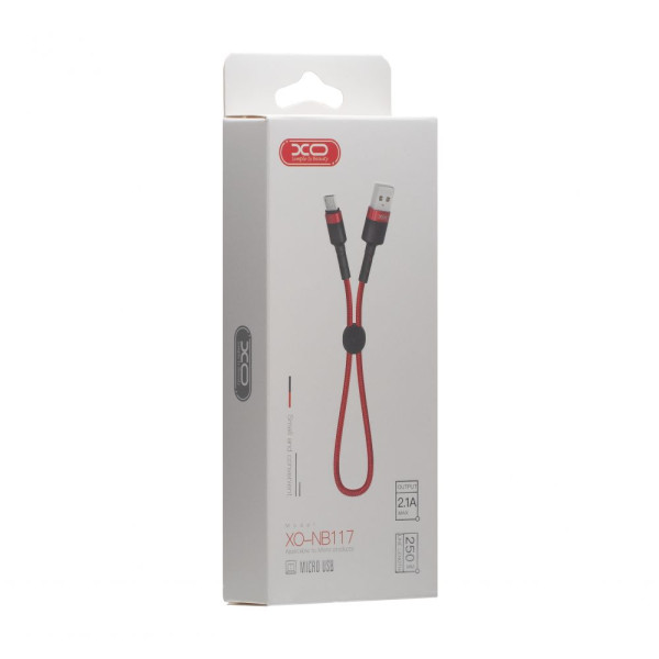 Кабель USB XO NB117 Micro Колір Червоний