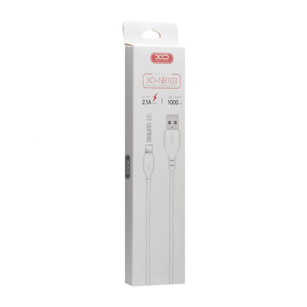 USB XO NB103 Lightning Цвет Белый