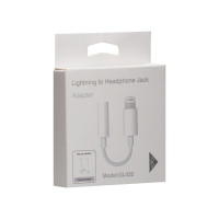 Кабель Aux Cable GL032 7G Lightning to 3.5 Jack/Bluetooth version/No Logo Сірий