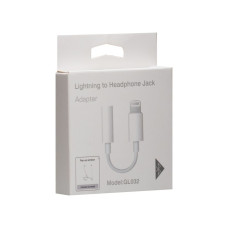 Кабель Aux Cable GL032 7G Lightning to 3.5 Jack/Bluetooth version/No Logo Сірий