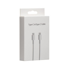 Кабель USB Onyx Type-C to Type-C No Logo Бiлий
