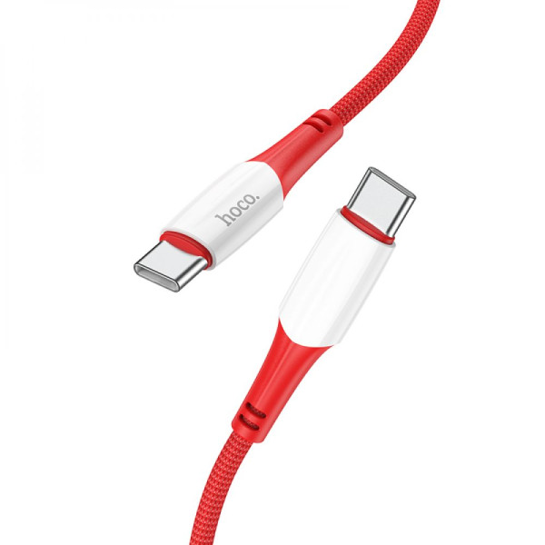 Кабель USB Hoco X70 Ferry 60W Type C to Type C Синiй
