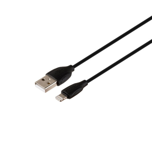 Авто Зарядное Устройство Borofone BZ14 Lightning 2USB 2.4A Черный