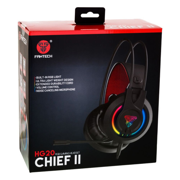 Ігрові Навушники FANTECH HG20 Chief II Чорний