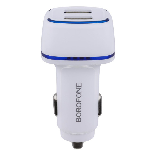 Авто Зарядное Устройство Borofone BZ14 2USB 2.4A Черный