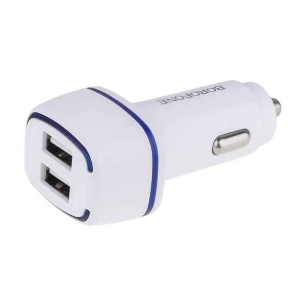 Авто Зарядное Устройство Borofone BZ14 2USB 2.4A Черный