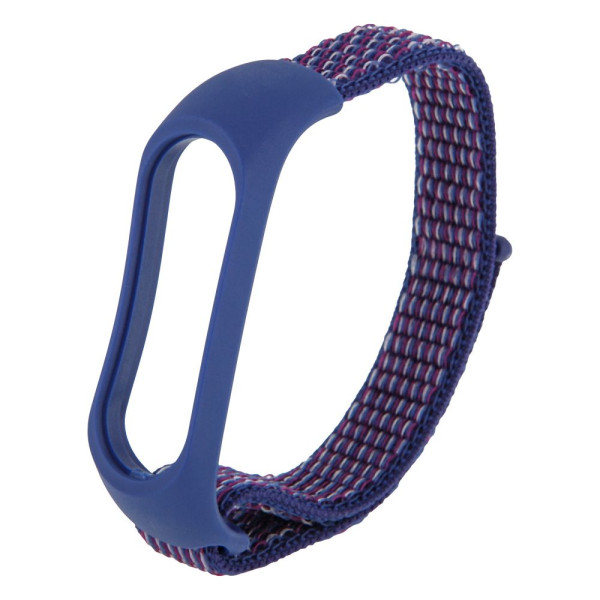 Ремінець для Xiaomi Mi Band 4 / 5 / 6 Nylon Колір Синий