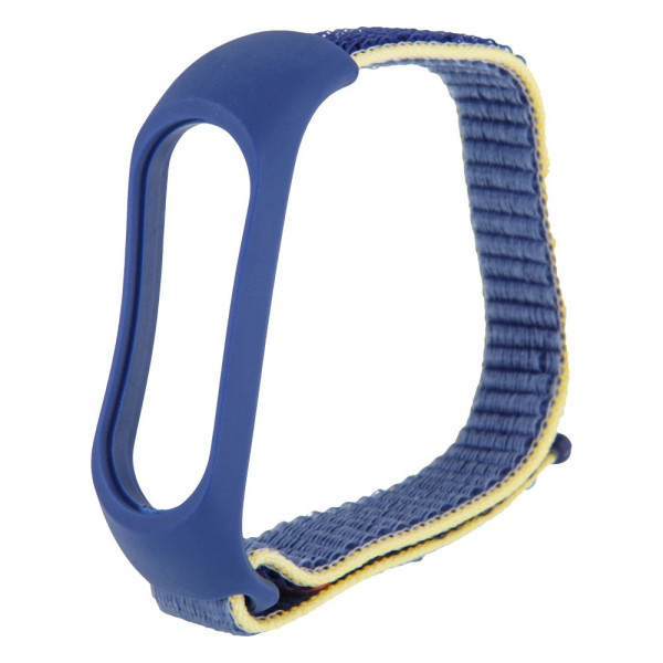 Ремінець для Xiaomi Mi Band 4 / 5 / 6 Nylon Колір Синий