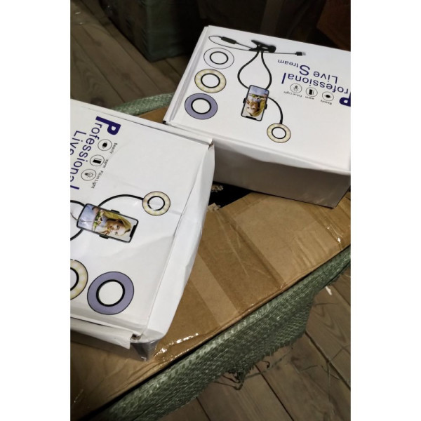 Лампа Fill Light 2 in 1 9cm на Прищепке мятая упаковка Черный