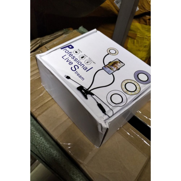 Лампа Fill Light 2 in 1 9cm на Прищепке мятая упаковка Черный