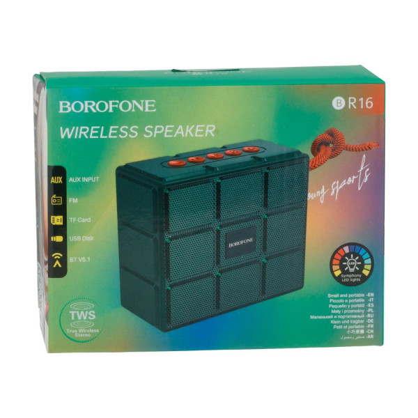 Колонка Borofone BR16 TWS Чорний