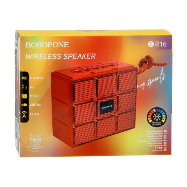 Колонка Borofone BR16 TWS Чорний