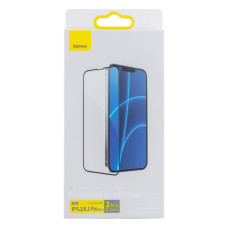 Защитное стекло Baseus 0.3 mm для iPhone 13/13 Pro/14/16e (2 шт) SGQP010101 Черный