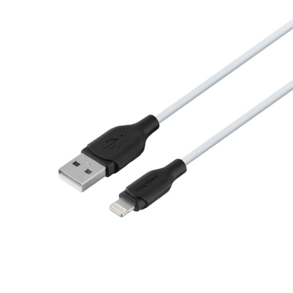 USB Borofone BX42 Silicone Lightning Цвет Черный