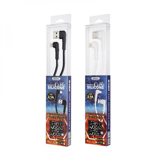 Кабель USB Remax RC-014i Tenky Lightning Чорний