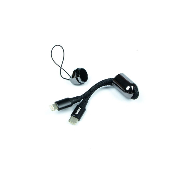 Кабель USB Remax RC-140i Raython series 20W Type-C to Lightning Чорний