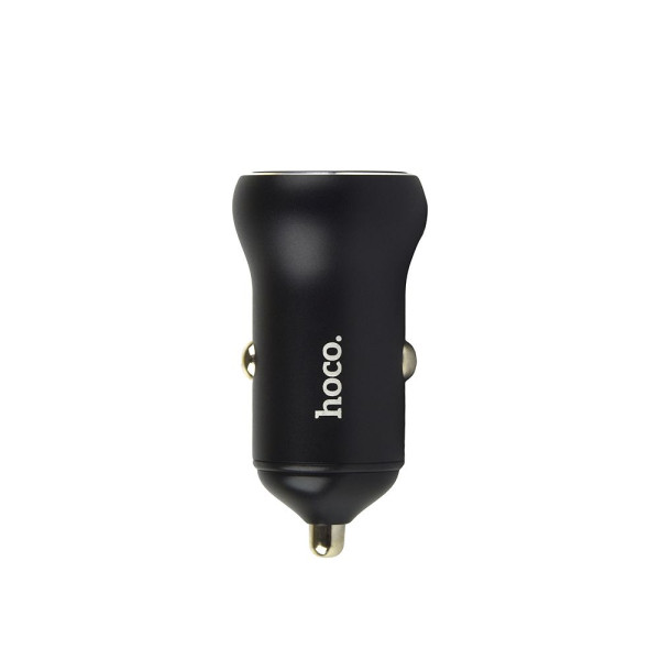 Авто Зарядное Устройство Hoco NZ5 Smooth road PD 30W+QC3.0 Type-C to Type-C Черный