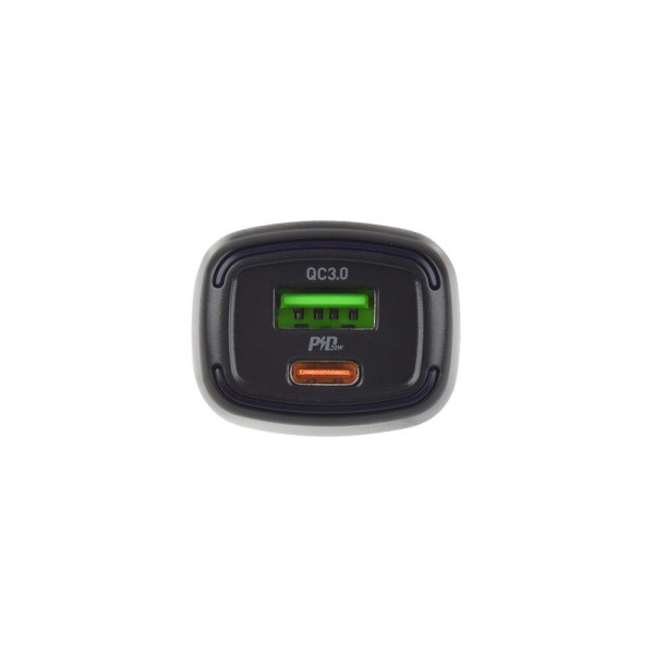 Авто Зарядное Устройство Borofone BZ14A PD20W+QC3.0 Type-C to Type-C 3A Черный