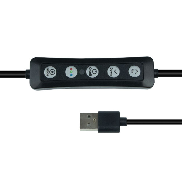 Лампа RGB MJ30 30cm Чорний