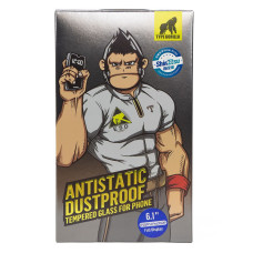 Защитное Стекло Type Gorilla 0.33 мм 2.5D HD Anti-Static PTJ1 для iPhone 13/13 Pro/14/16e Черный