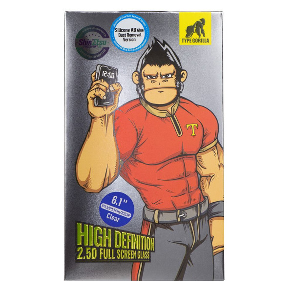 Захисне скло Type Gorilla 0.26 мм 2.5D HD NPT1 для iPhone 14 Pro Прозорий