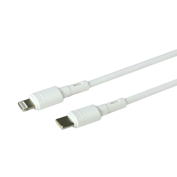 Кабель USB Hoco X83 PD Type-C to Lightning Чорний