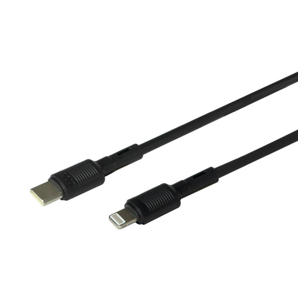 Кабель USB Hoco X83 PD Type-C to Lightning Чорний