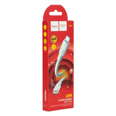 Кабель USB Hoco X84 60W Type-C to Type-C Білий