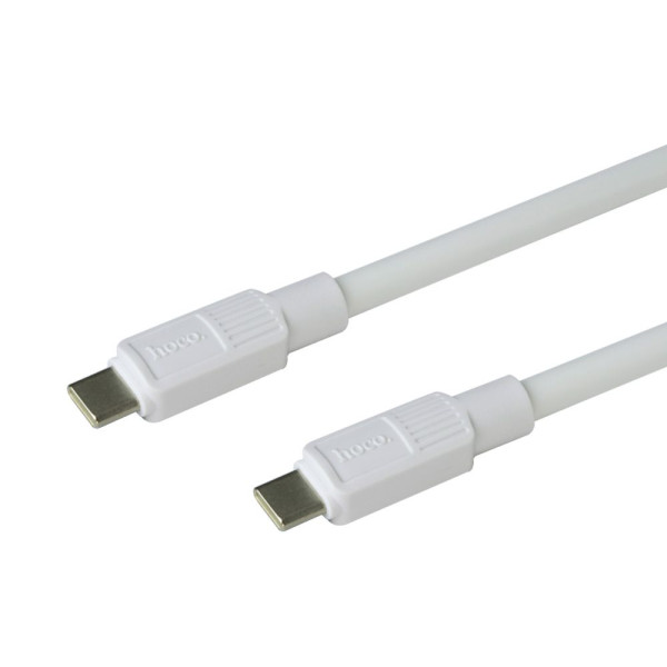 Кабель USB Hoco X84 60W Type-C to Type-C Білий