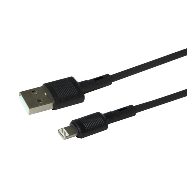USB Hoco X83 Lightning Черный