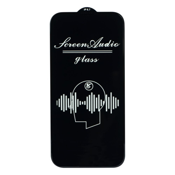 Захисне скло Screen Audio for Apple iPhone 13 Pro Max/14 Plus без пакунку Чорний