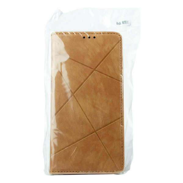 Чехол-книга Business Leather для Xiaomi Poco X4/Redmi Note 11 Цвет Синий