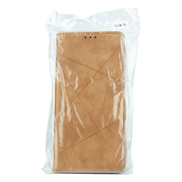 Чехол-книжка Business Leather для Realme 9i Цвет Черный