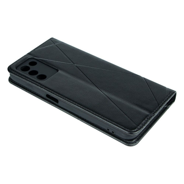 Чехол-книжка Business Leather для Realme Q3t Цвет Черный