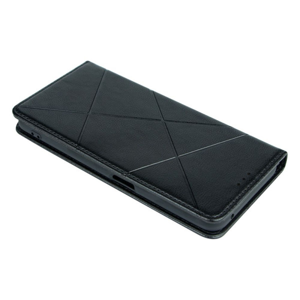 Чехол-книжка Business Leather для Realme Q3t Цвет Черный