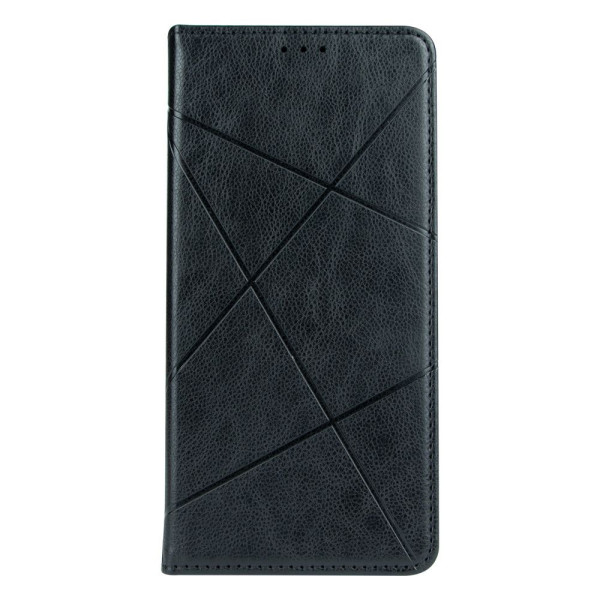 Чехол-книжка Business Leather для Realme 8 Цвет Черный