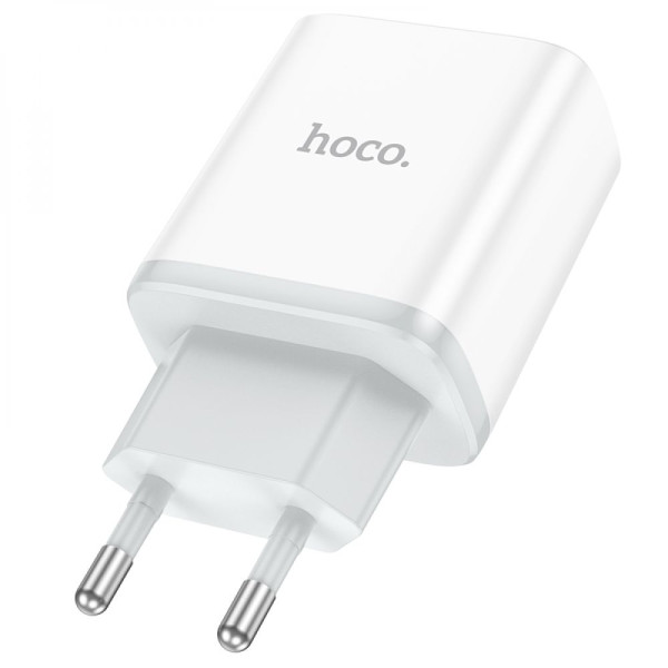 Сетевое Зарядное Устройство Hoco C104A Stage single port PD20W Белый