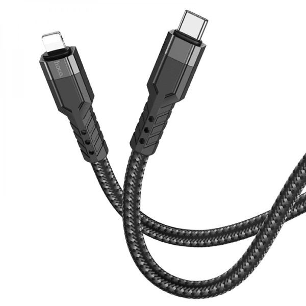 USB Hoco U110 PD Type-C to Lightning 1.2m Цвет Черный