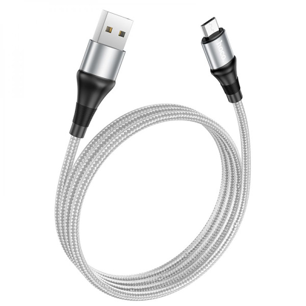 USB Hoco X50 Excellent Micro Серый