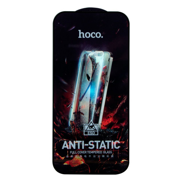 Захисне скло Hoco G10 HD Anti-static for Apple iPhone 14 Pro 25 шт Чорний