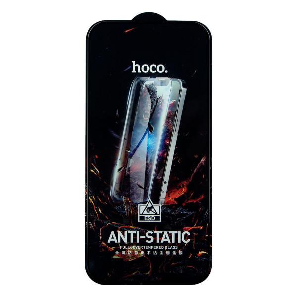 Захисне скло Hoco G10 HD Anti-static for Apple iPhone 14 Pro Max 25 шт Чорний