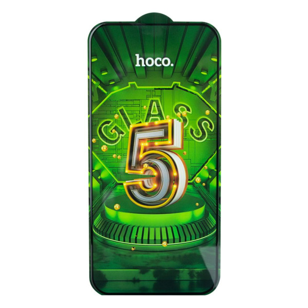 Захисне скло Hoco G12 5D for Apple iPhone 14 Pro Max 25 шт Чорний Захисне скло Hoco G12 5D for Apple iPhone 14 Pro Max 25 шт Чорний