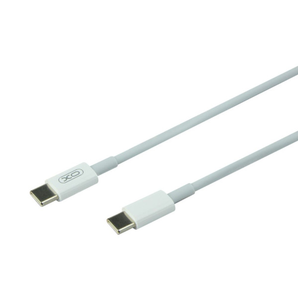 Мережевий Зарядний Пристрій XO L102 EU Dual type-C port 35W Type-C to Type-C Бiлий