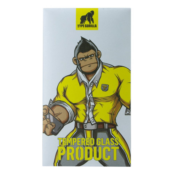 Защитное стекло Type Gorilla TG 2.5D Silk для Samsung A53 4G/5G/А51|Realme6/6S|RedmiNote11/11S Черный