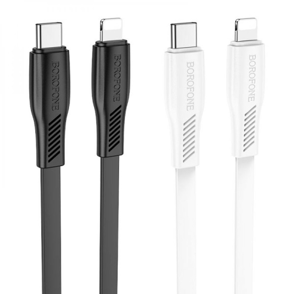 USB Borofone BX85 PD20W Type C to Lightning Цвет Белый