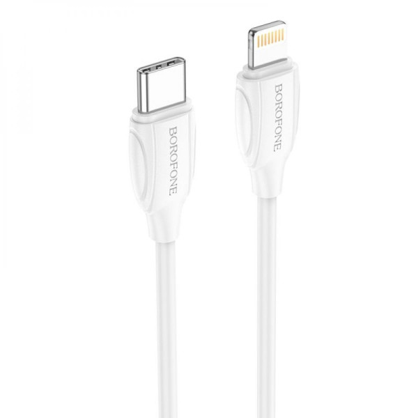 USB Borofone BX19 Type-C to Lightning 20W 2m Белый