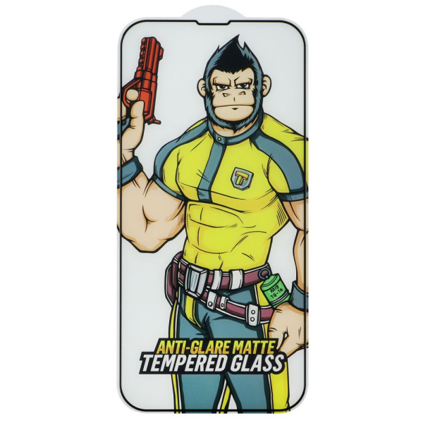 Защитное Стекло Type Gorilla 0.33 мм 2.5D HD Anti-Static PTJ1 для iPhone 13 Pro Max Черный