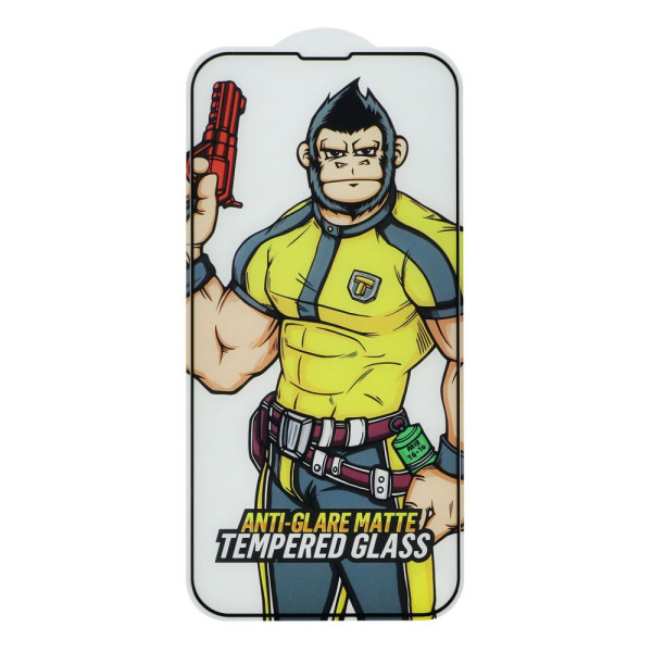Защитное Стекло Type Gorilla 0.33 мм 2.5D HD Anti-Glare NPT9 для iPhone 13/13 Pro/14/16e Черный